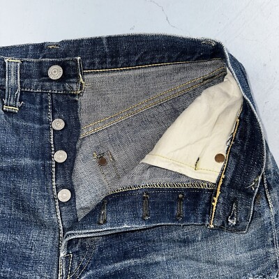 Vintage LEVIS 501XX Jeans Big E 1940s Redline Selvedge USA Vintage LEVIS 501XX Jeans Big E 1940s Redline Selvedge USA