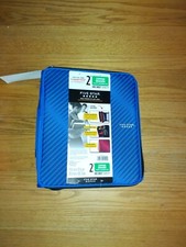 Five Star Zipper Capacity Blue