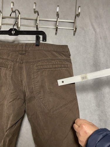 Ibex Pants Men's 36X30 Brown Twill Canvas Baggy Outdoor Casual Hike Camp Active - Picture 10 of 10