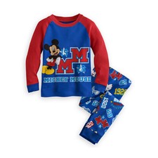  Disney Store Mickey Mouse 1928 PJ Pal for Boys - Size 4 and 8 - New
