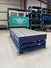 3M X 1.5M BRAND NEW ENGINEERS CAST IRON SURFACE TABLE T SLOTTED WELDING UK C-03