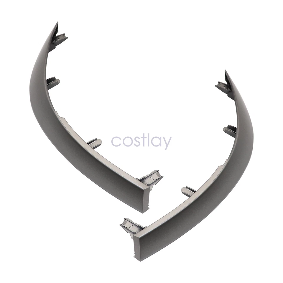 Пара верхних боковых отделочных полосок для центральной приборной панели подходит для Toyota Corolla Altis 2009-2013 - Изображение 2 из 4