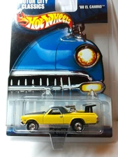 2002 Hot Wheels Motor City Classics '68 Yellow El Camino