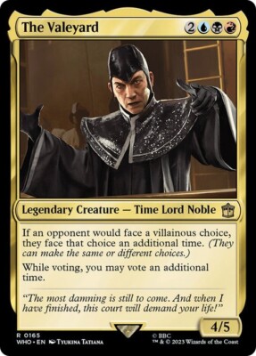 The Valeyard [Universes Beyond: Doctor Who] MTG