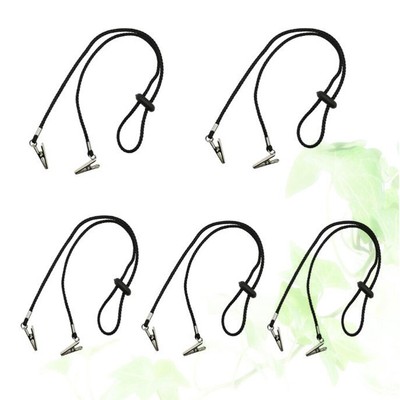 5pcs Serviette Clips Serviette Neck Strap Einstellbare Neck Strap