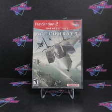 Ace Combat 5 The Unsung War PS2 PlayStation 2 GH AD/NM - (See Pics)