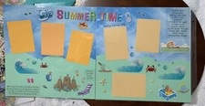 Summer Time-12 x 12 premade scrapbook pages