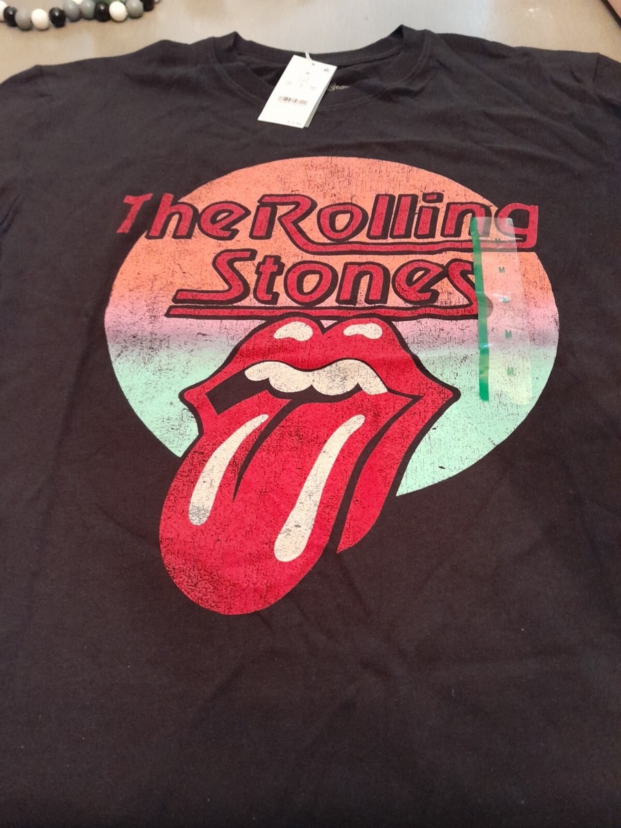 The Rolling Stones Big Lips Size XL Shirt Rock Music Band Mick