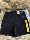 NWT Calvin Klein Jeans Ladies' Roll Cuff Denim Shorts, (Black Sand, 6) — photo 6
