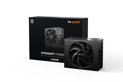 be quiet! 1200W Straight Power 12 PSU 80+ Platinum ATX 3.0 PCIe 5.0 Modular