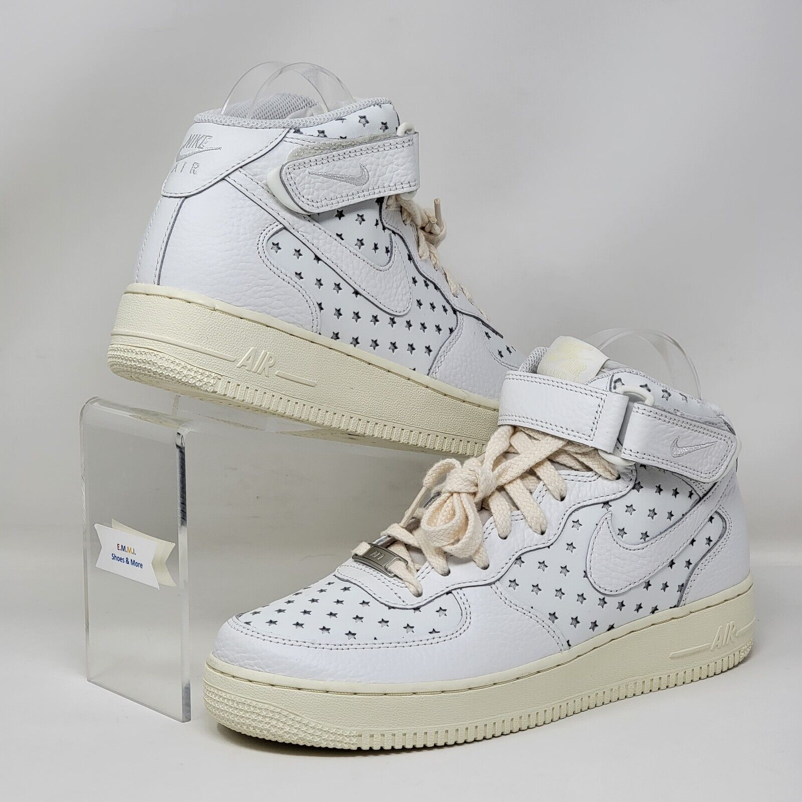 Nike Air Force 1 Mid Cut Out Stars Summit White (Women's) - DV3451-100 - US