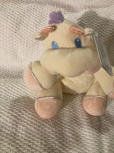EDEN Pony W/purple Mane BABY CHEEKS” plush Rattle Brand New W/TagHORSE lovey 7" - Picture 2 of 24