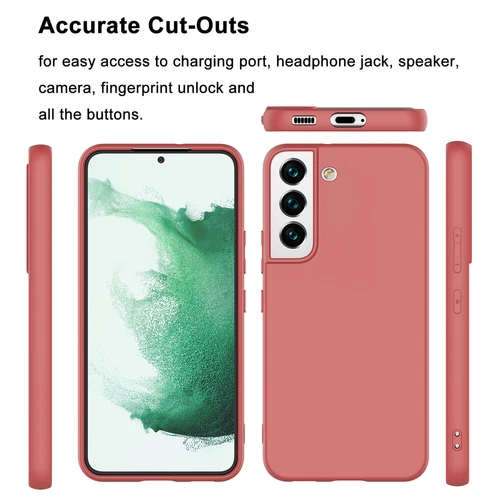 Für Samsung Galaxy S24 FE S23 S24 Ultra Silikon Hülle Handyhülle + Hartglas - Bild 20 von 50