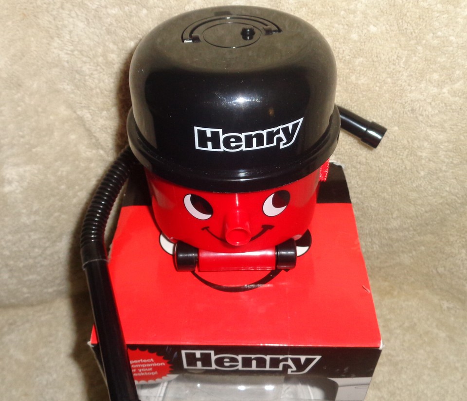 Henry The Hoover Mini Desktop Vacuum Cleaner Office Novelty For Desk