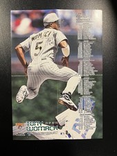 1998 Sports Illustrated Opening Day Mini Posters #OD23 Tony Womack Schedule