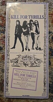 CD~KILL FOR THRILLS~Dynamite from Nightmareland~1990~BRAND NEW~SEALED~LONGBOX~