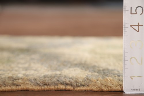 Foyer Size Abstract Moroccan 2x3 Small Rug Hand-Knotted Carpet - Picture 9 of 12