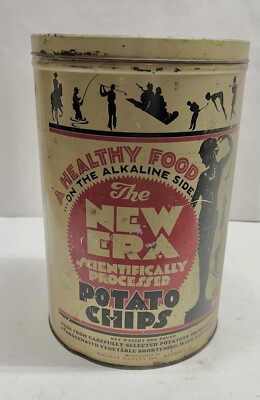 Vtg 1950's New Era Potato Chip 11.25