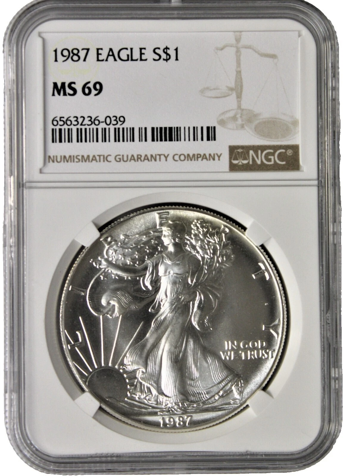 1987 Silver Bullion Coins