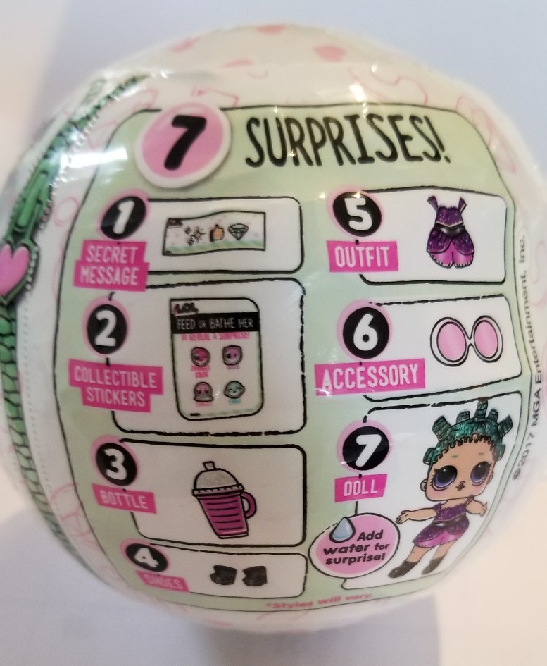 LOL Surprise Glitter Series 1 L.O.L Doll Big Sisters 1 BALL 7 Layers SHIPS FAST