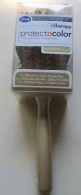 Goody Styling Therapy Protect + Color Blonde Light Brown QUESTAMIDE Hair Brush