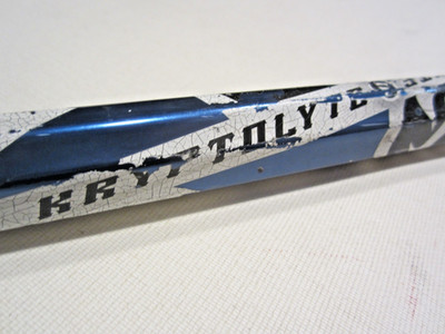 WARRIOR KRYPTOLYTE KRYPTO LYTE MENS ATTACK LACROSSE SHAFT 30'' LONG USED