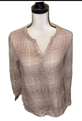 Universal Threads 3/4 Sleeve Small Multicolor Pullover Shirt