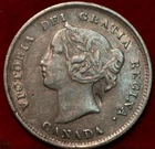 1898 Canada 5 Cents Silver — photo from another recent sale