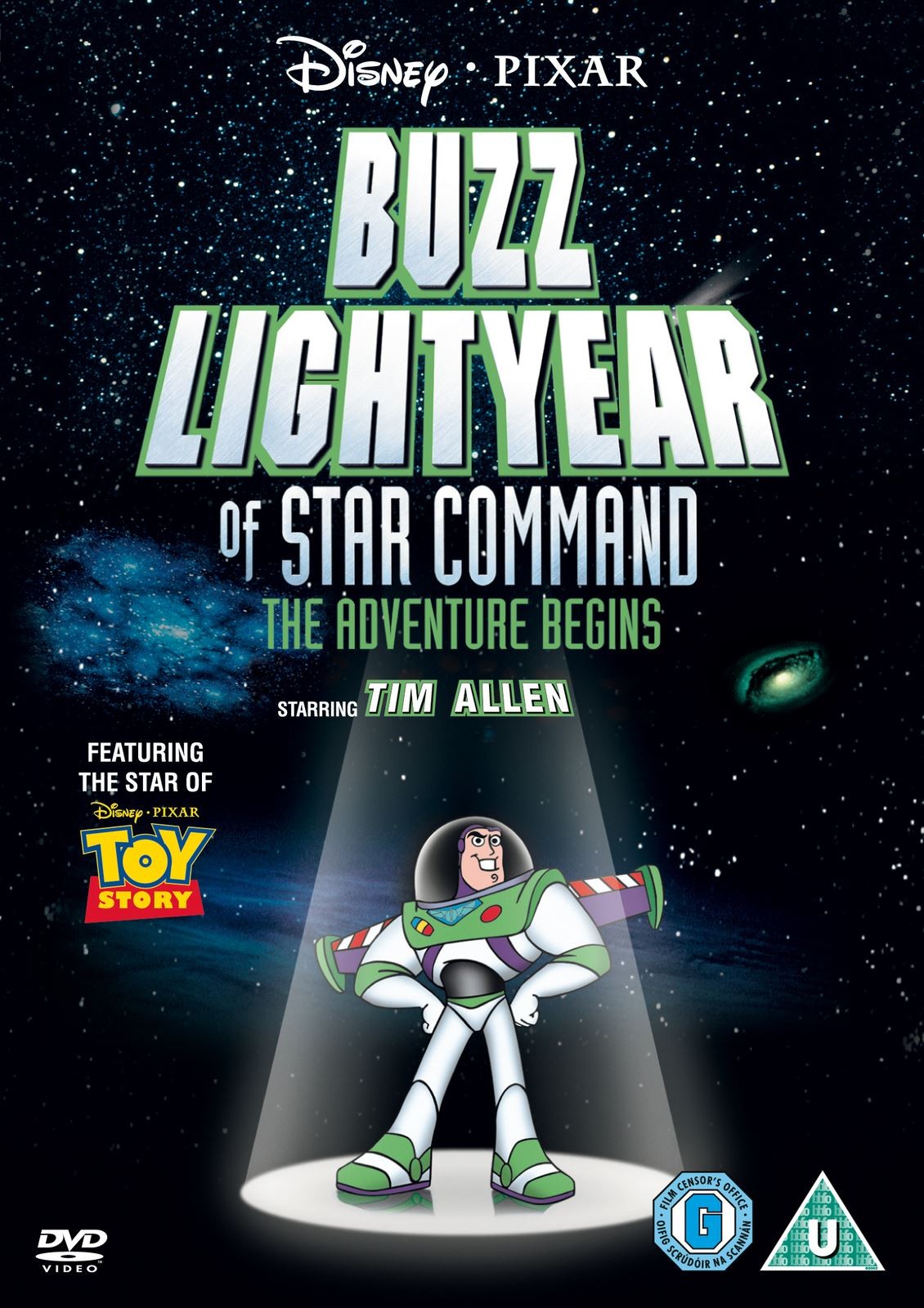 Buzz Lightyear of Star Command - The Adventure Begins [U] DVD