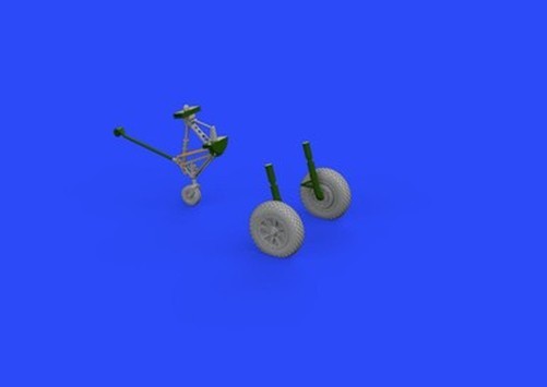 Eduard 672204 1/72 F-4U Wheels for Tamiya (PE & Resin)
