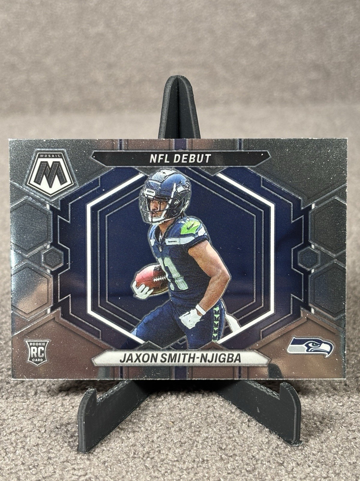 2023 Panini Mosaic JAXON SMITH-NJIGBA #ND-12 RC Rookie NFL Debut Seahawks