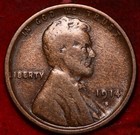 1914-S San Francisco Mint Copper Lincoln Wheat Cent — photo 1