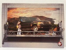 Mercury Mountaineer SUV Mural Pintura Anuncio Postal Publicidad Auto Vehículo