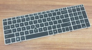 Tastatur QWERTY US +Trackpoint aus Notebook HP EliteBook 8560p 8570p