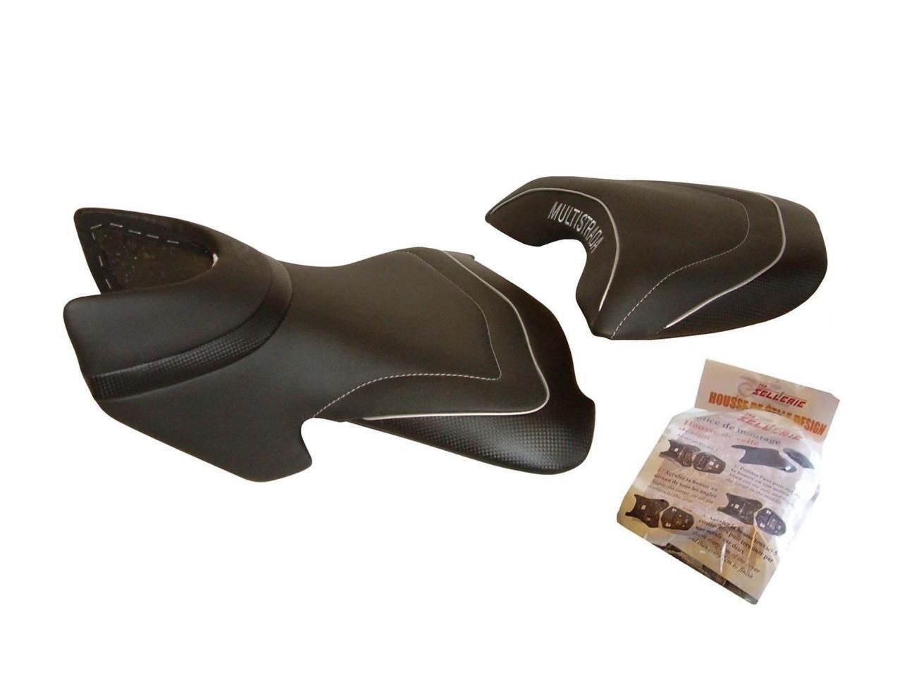 Housses de selle haute Ducati Multistrada 1100 MTS finition premium