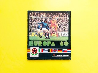 Panini UEFA Euro 80 Album komplett EM 1980
