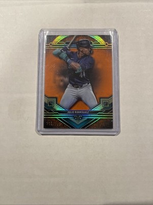 2024 Topps Triple Threads - Julio Rodriguez #134 Amber /199