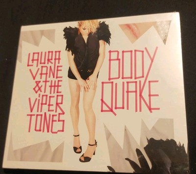 LAURA VANE & THE VIPER TONES BODY QUAKE CD NEW AND SEALED