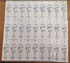 Lot Of 27. K.T. Slabs Fishing Lure. (9) 1/4oz., (9) 1/2 Oz., (9) 1 Oz. Spoons