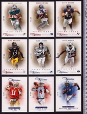 x9 2011-2012 Prime Signatures PARALLEL Lot /49 /99 RED BLUE Hicks Wallace Harris