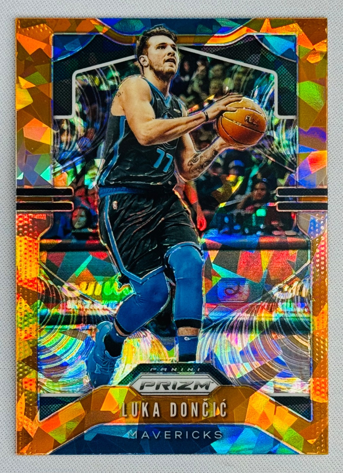 2019-20 Prizm Luka Doncic #75 Orange Ice Dallas Mavericks - 1662