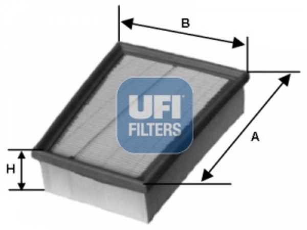 Luftfilter UFI 30.095.00 Filtereinsatz FüR Peugeot 7A 306 7D 7E N5 7B 7C CitroËN-image