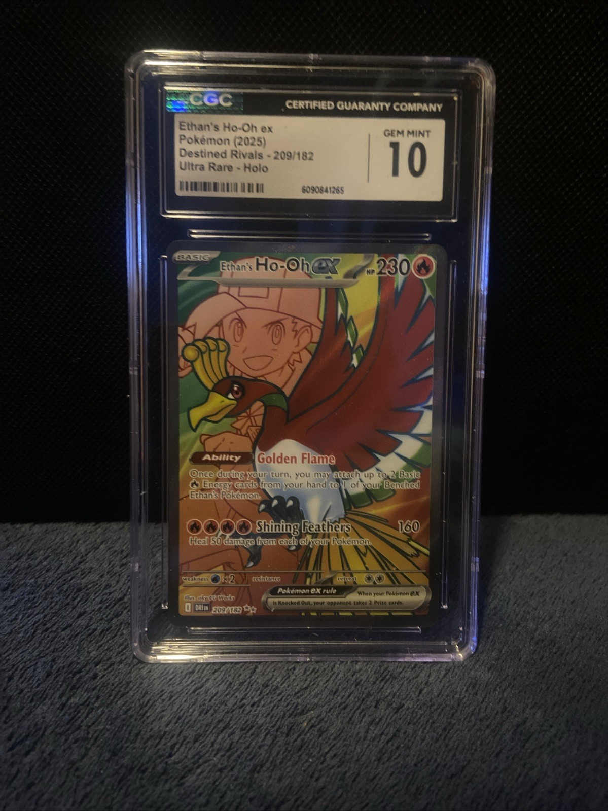 Pokémon Ethan's Ho-Oh EX 209/182 CGC 10 Gem Mint - ENG DESTINED RIVALS *LOW POP*