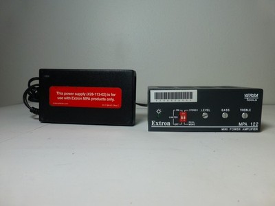 Extron MPA 122 Mini 22 Watt Power Amplifier w/Power Supply
