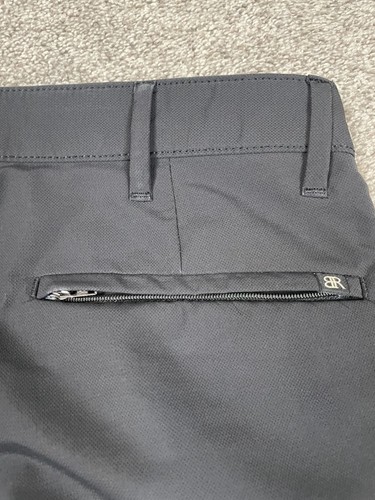 Pantalone Banana Republic Uomo 30 Nero Sportivo Sportivo Leggero Preppy Lavoro Slim - Foto 10 di 10