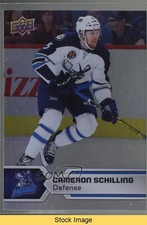 2017-18 Upper Deck AHL Rainbow Foil Cameron Schilling #1 READ 0a4