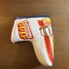 BARSTOOL SPORTS BLADE PUTTER HEAD COVER "WELCOME TO THE TURN" 9.5 Hot Dog