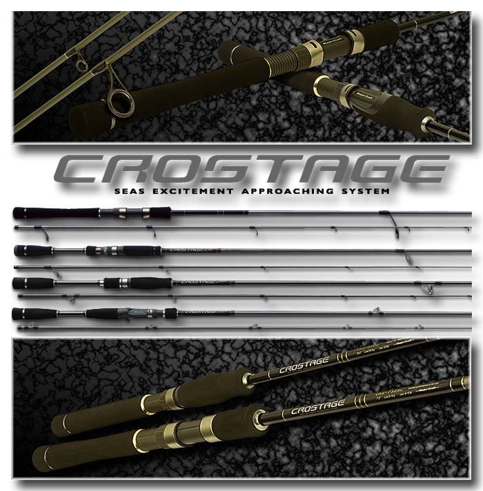 Verkauf Major Craft Crostage Series Spinnen Rod CRJ S702 NS/TR