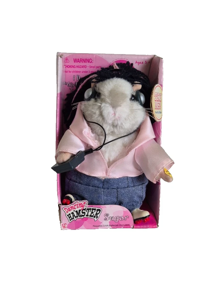 Figurine Dancing Hamster Fun Time - Vintage 2002 - Chante Et Danse - En Boîte