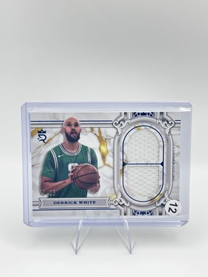 2023-24 Topps Royalty #RR-DW Derrick White Regalia Relics #/25 GAME WORN!